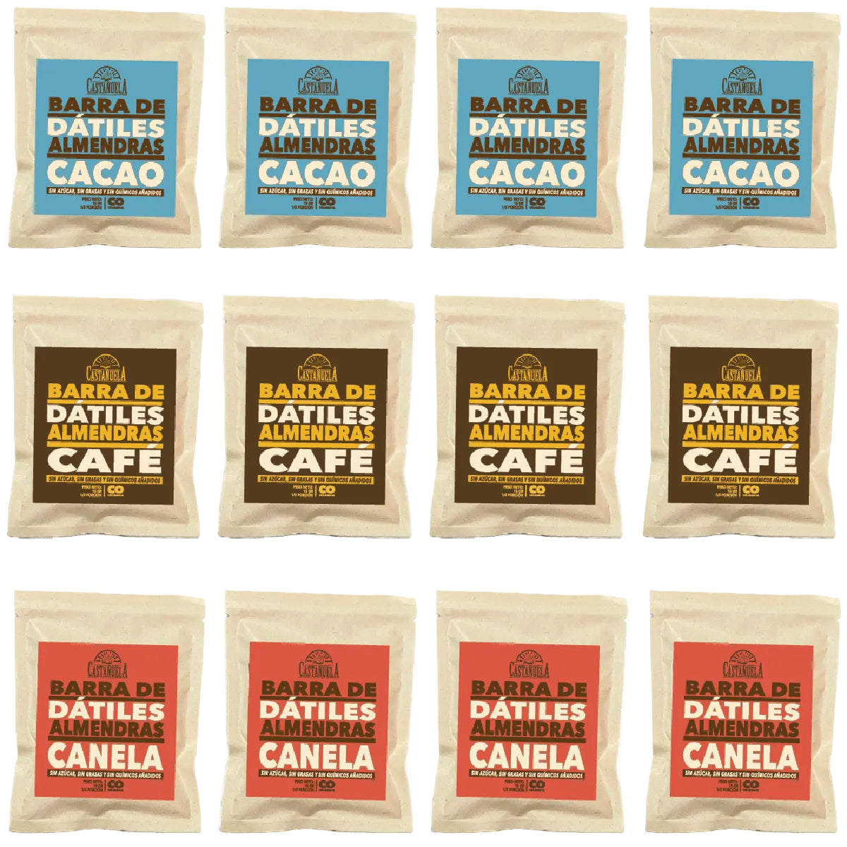 Snack Size Pack - Barra Nueces 15 g x 12 Unidades