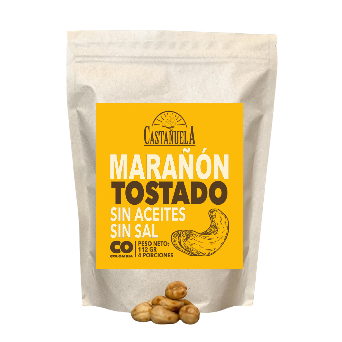 Snack Marañón Tostado x 112 g